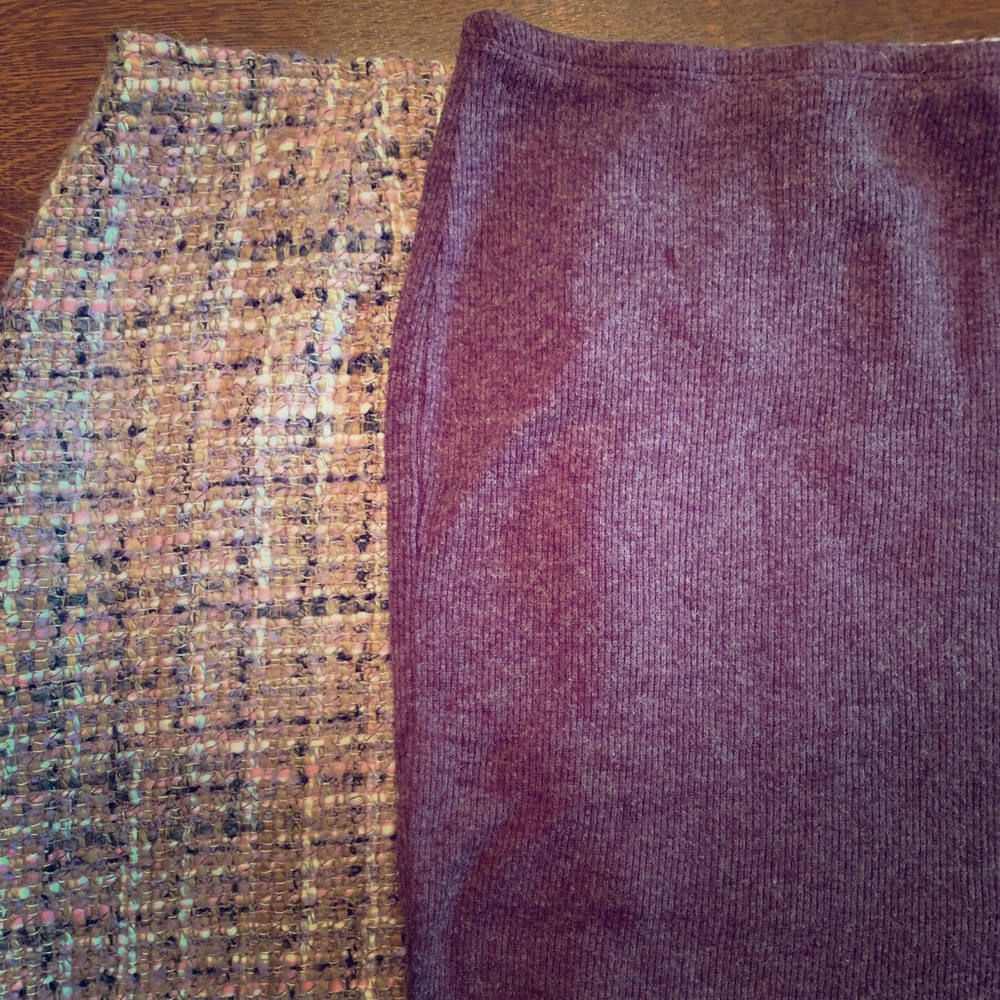 Pair of pencil skirts